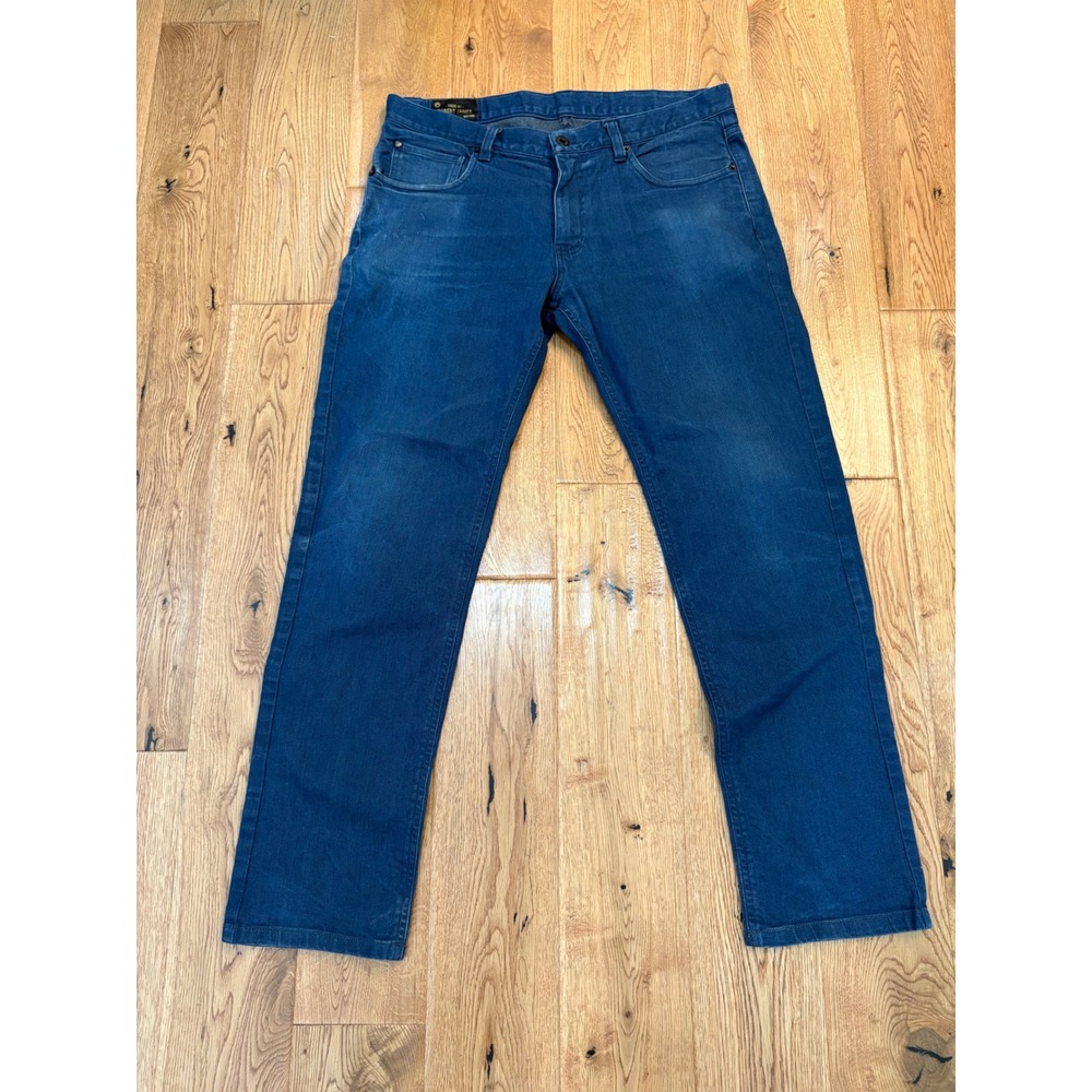 Made by Robert James New York Mens Blue Straight Leg Jeans Size 34 Made in USA